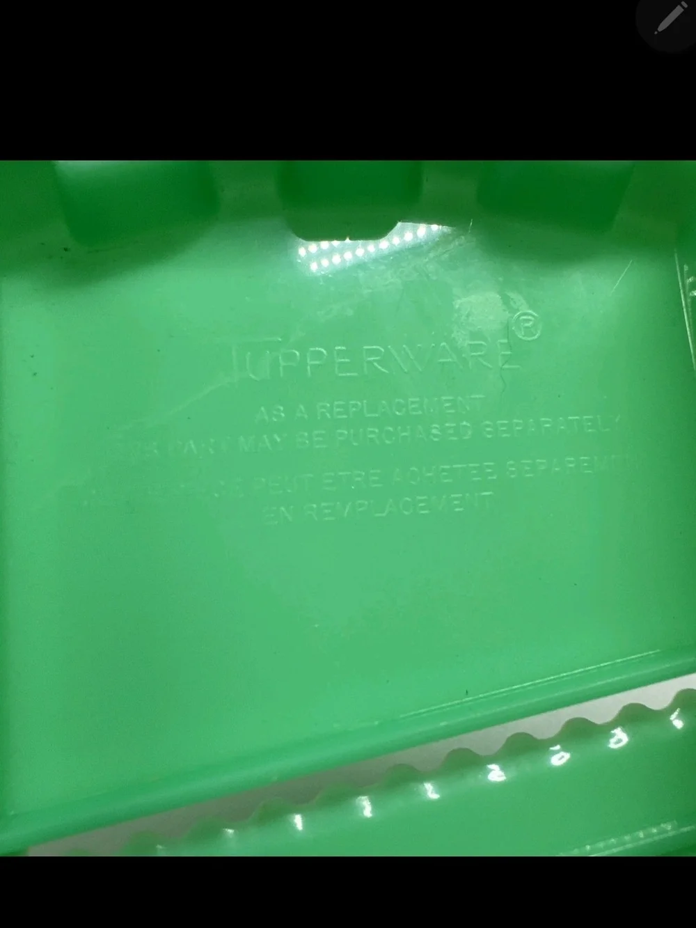 Tupperware Bright Green Replacement Lid